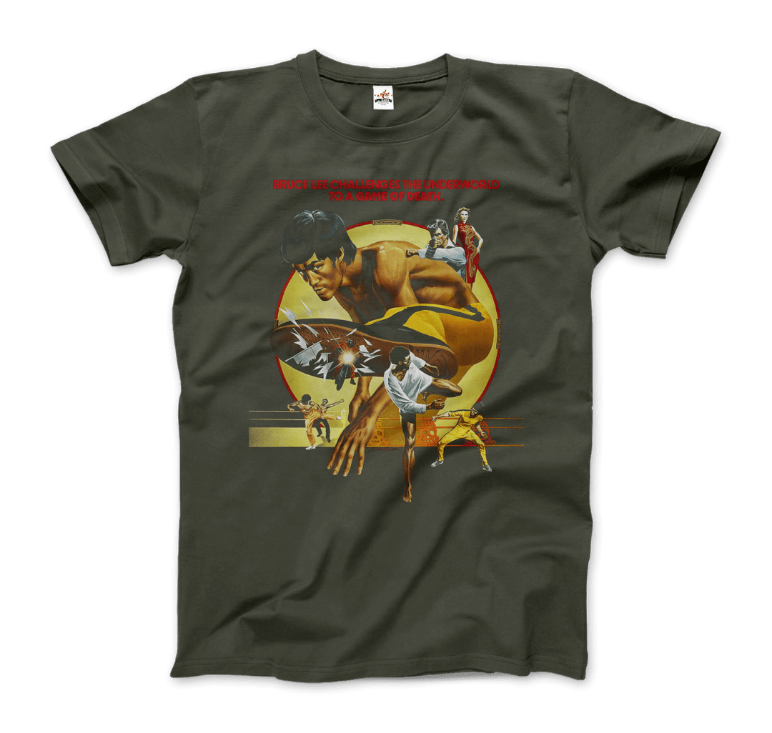Martial Arts Action Graphic T-Shirt - Polendo Design martial arts graphic t-shirt