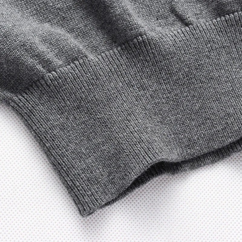 Mens Striped Knit Sweater – Slim Fit O Neck - Polendo Design mens striped knit sweater