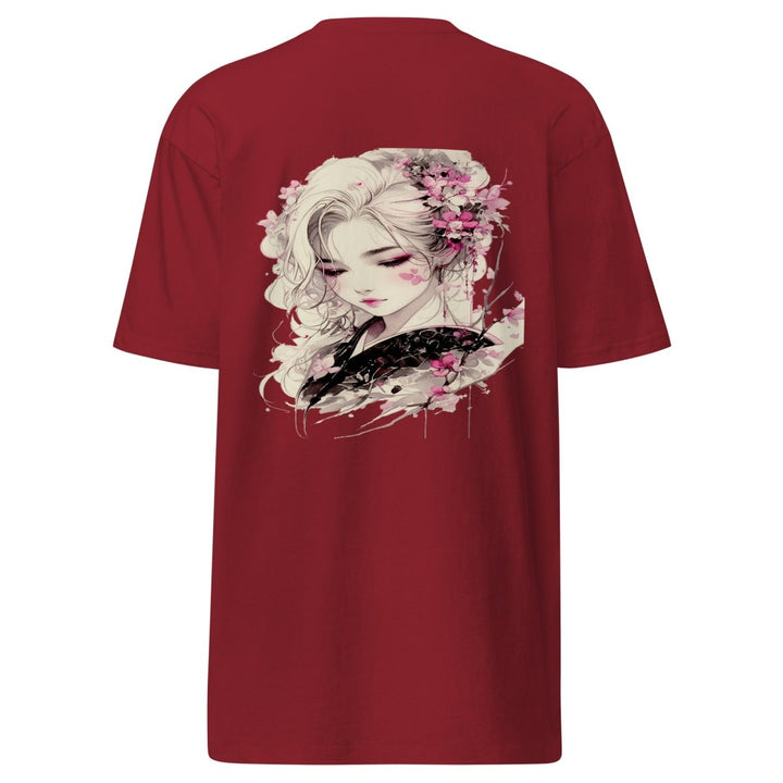 Petal Silence Premium Heavyweight Tee - Polendo Design Petal Silence Premium Heavyweight Tee