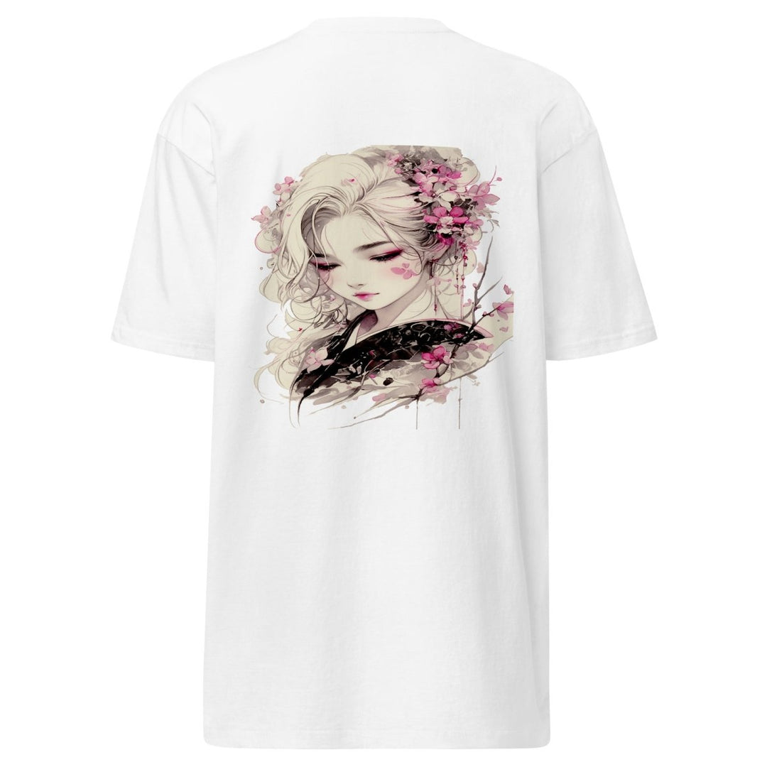 Petal Silence Premium Heavyweight Tee - Polendo Design Petal Silence Premium Heavyweight Tee