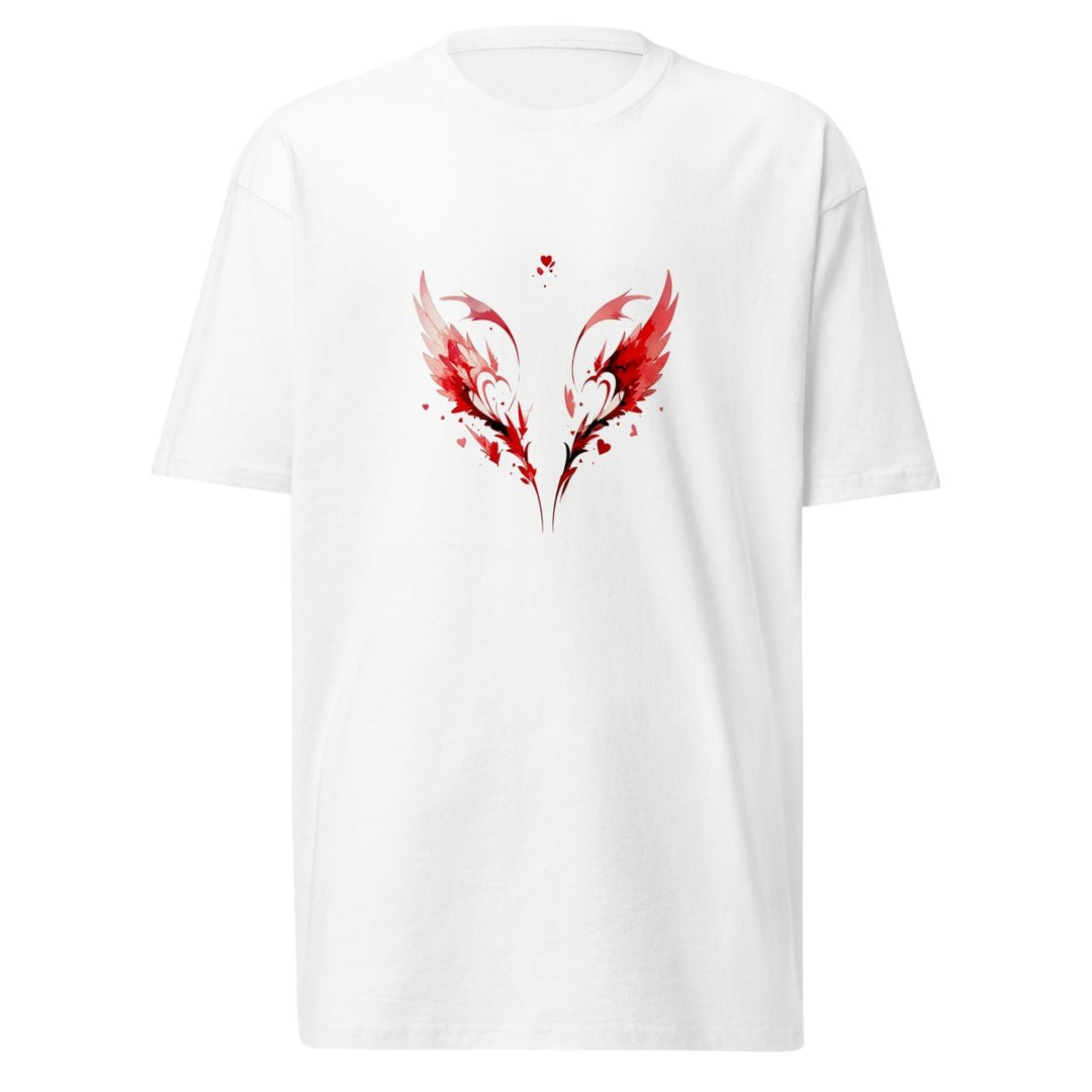 The Heart Learns to Fly Premium Heavyweight Tee - Polendo Design The Heart Learns to Fly Premium Heavyweight Tee