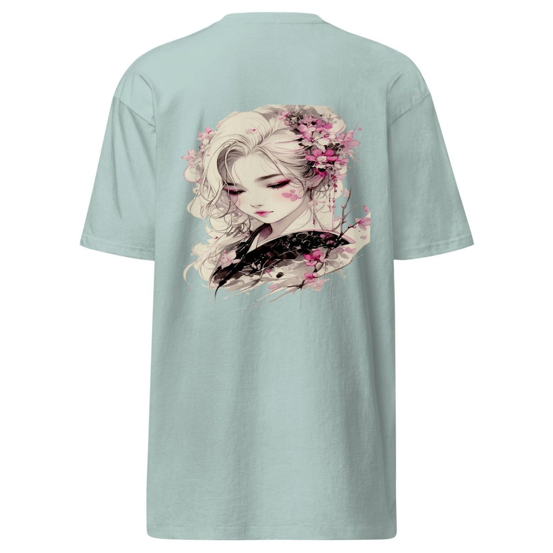 Petal Silence Premium Heavyweight Tee - Polendo Design Petal Silence Premium Heavyweight Tee