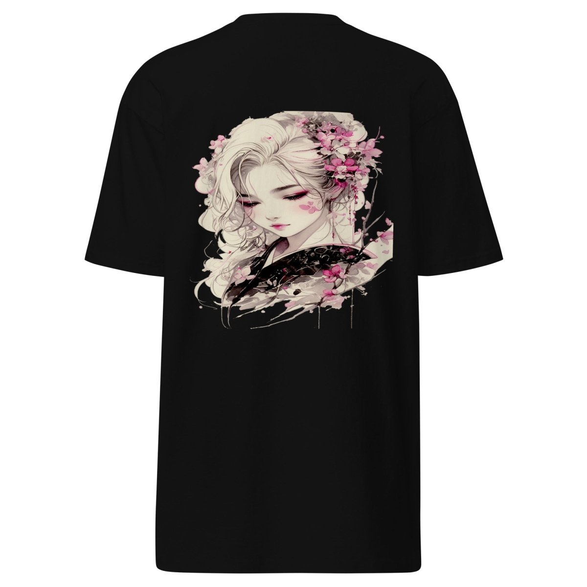 Petal Silence Premium Heavyweight Tee - Polendo Design Petal Silence Premium Heavyweight Tee