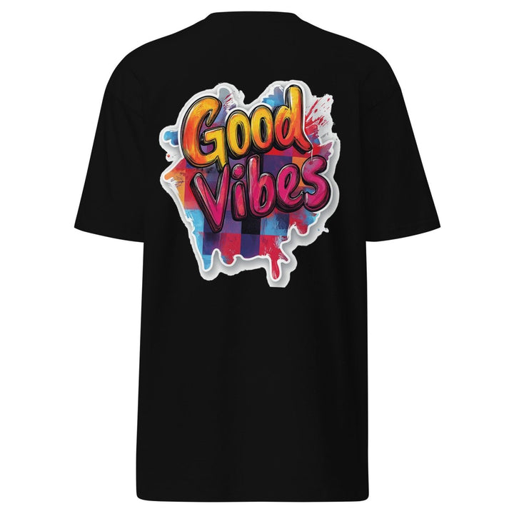 Good Vibes Premium Heavyweight Tee - Polendo Design Good Vibes Premium Heavyweight Tee
