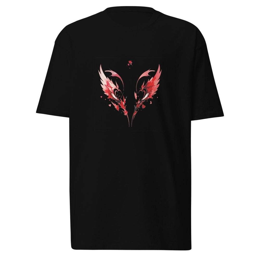 The Heart Learns to Fly Premium Heavyweight Tee - Polendo Design The Heart Learns to Fly Premium Heavyweight Tee