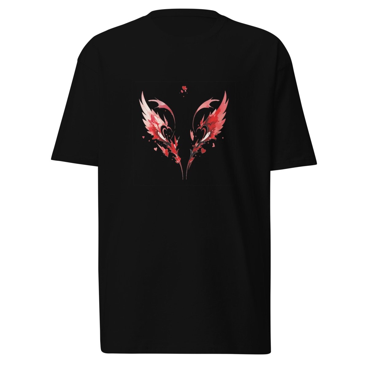 The Heart Learns to Fly Premium Heavyweight Tee - Polendo Design The Heart Learns to Fly Premium Heavyweight Tee