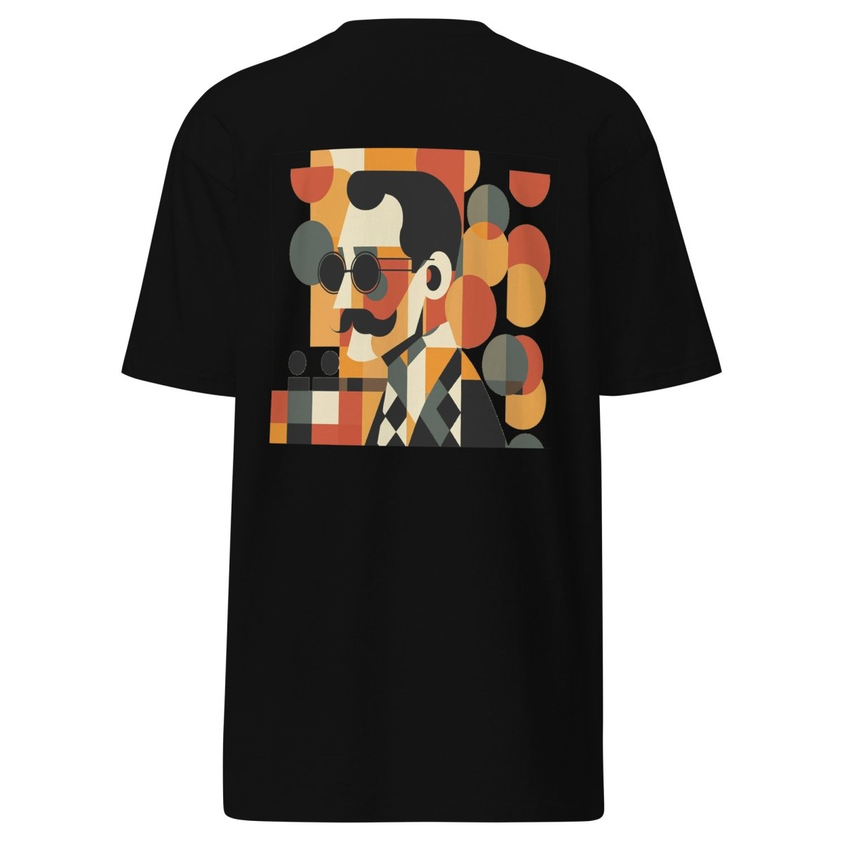 Retro Persona Men's Premium Heavyweight Tee - Polendo Design Retro Persona Men's Premium Heavyweight Tee