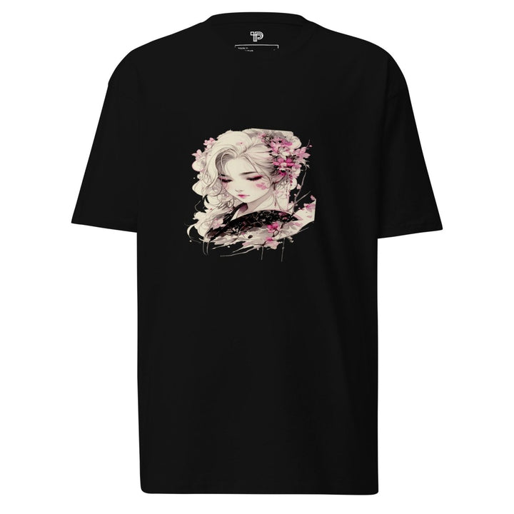 Petal Silence Premium Heavyweight Tee - Polendo Design Petal Silence Premium Heavyweight Tee