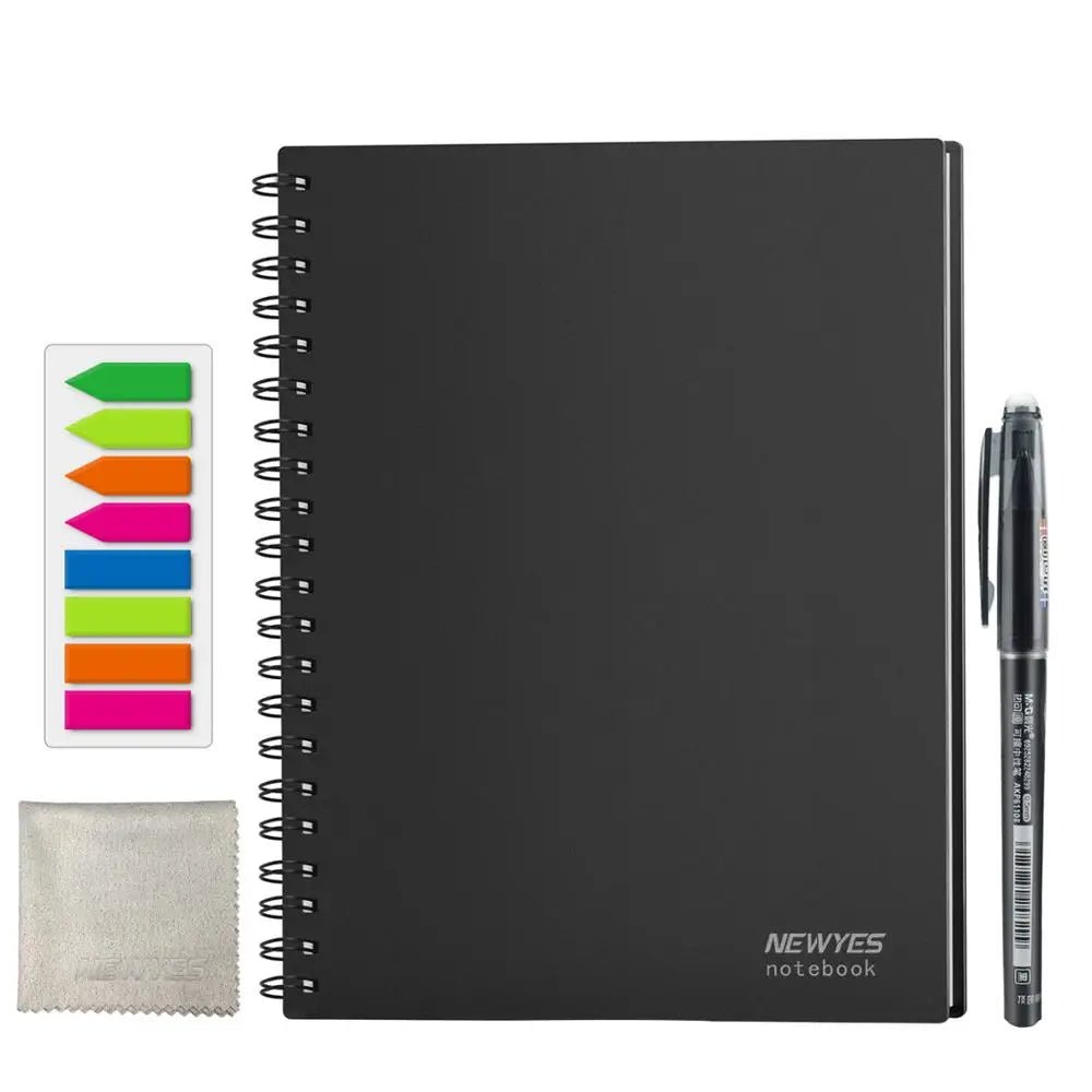 Newyes B5 Reusable Waterproof Smart Spiral Notebook - Polendo Design
