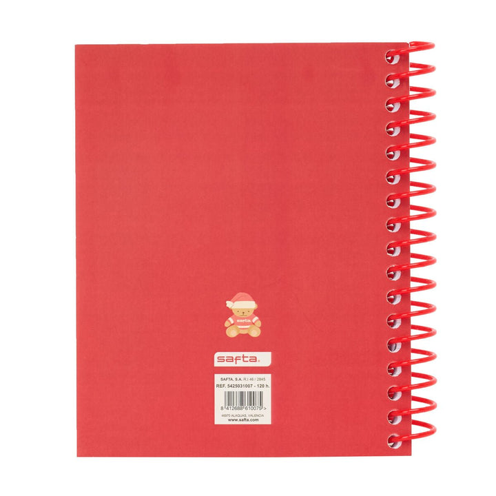 Notebook Safta Red - Polendo Design