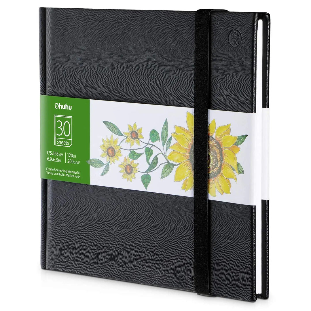 Ohuhu Marker Pad Sketchbook – Hard Cover Art Notebook - Polendo Design ohuhu marker pad sketchbook