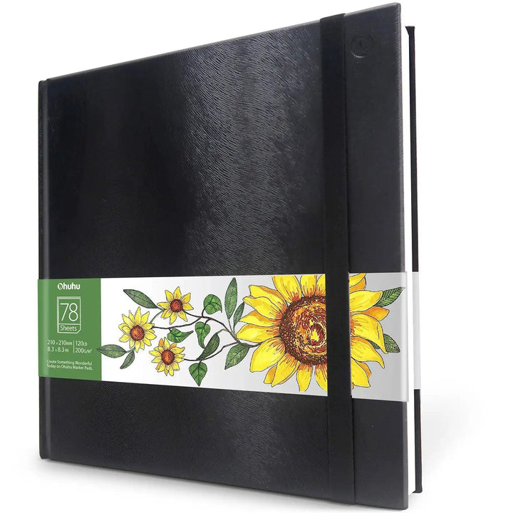 Ohuhu Marker Pad Sketchbook – Hard Cover Art Notebook - Polendo Design ohuhu marker pad sketchbook