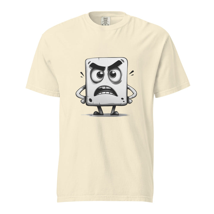 "Over-It-Little-Block" garment-dyed heavyweight t-shirt - Polendo Design Tops &amp; Tees - T-Shirts
