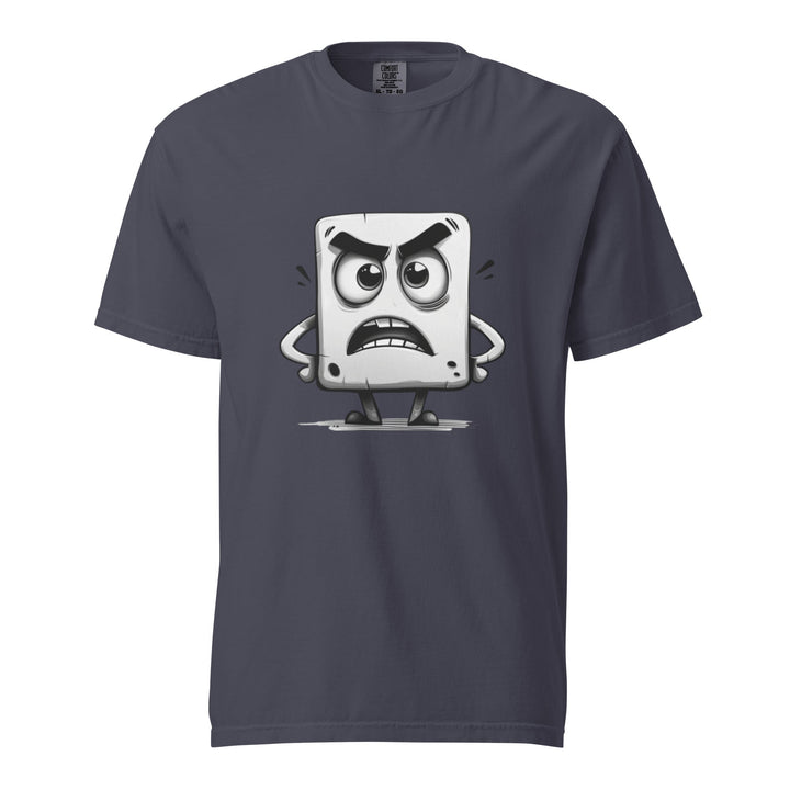 "Over-It-Little-Block" garment-dyed heavyweight t-shirt - Polendo Design Tops &amp; Tees - T-Shirts