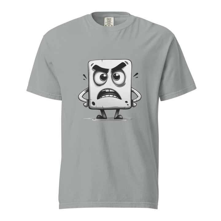 "Over-It-Little-Block" garment-dyed heavyweight t-shirt - Polendo Design Tops &amp; Tees - T-Shirts