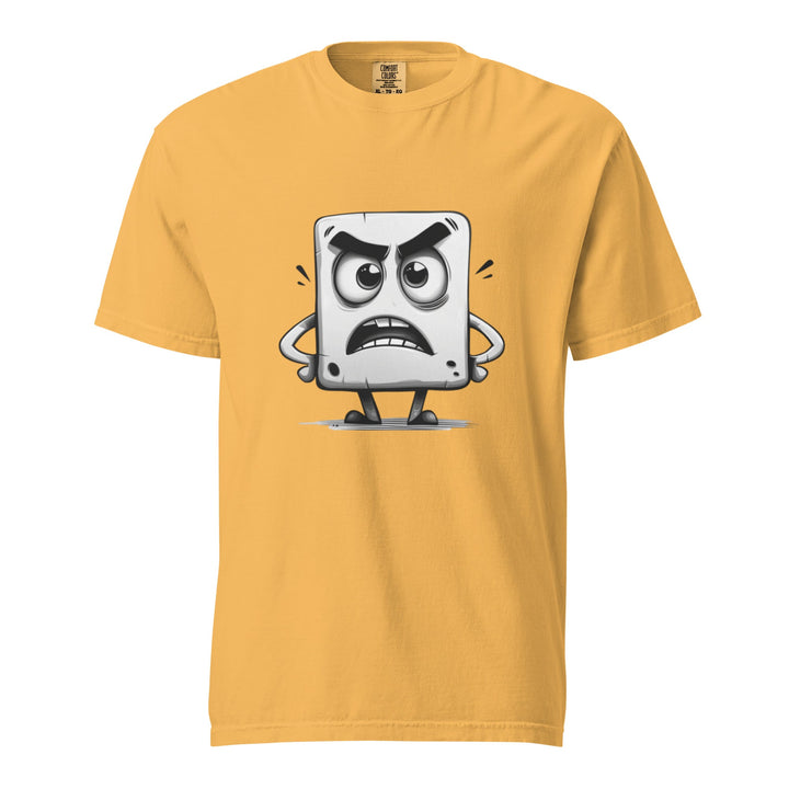 "Over-It-Little-Block" garment-dyed heavyweight t-shirt - Polendo Design Tops &amp; Tees - T-Shirts