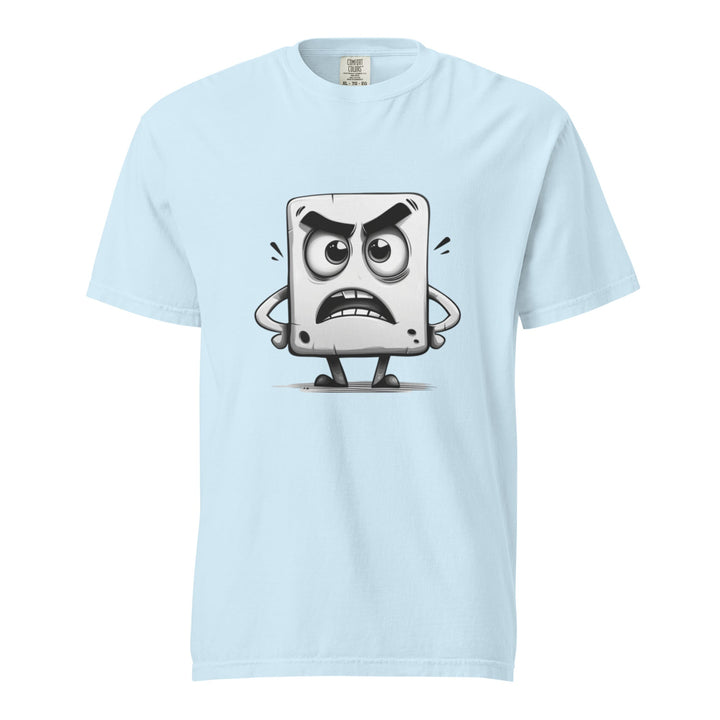 "Over-It-Little-Block" garment-dyed heavyweight t-shirt - Polendo Design Tops &amp; Tees - T-Shirts