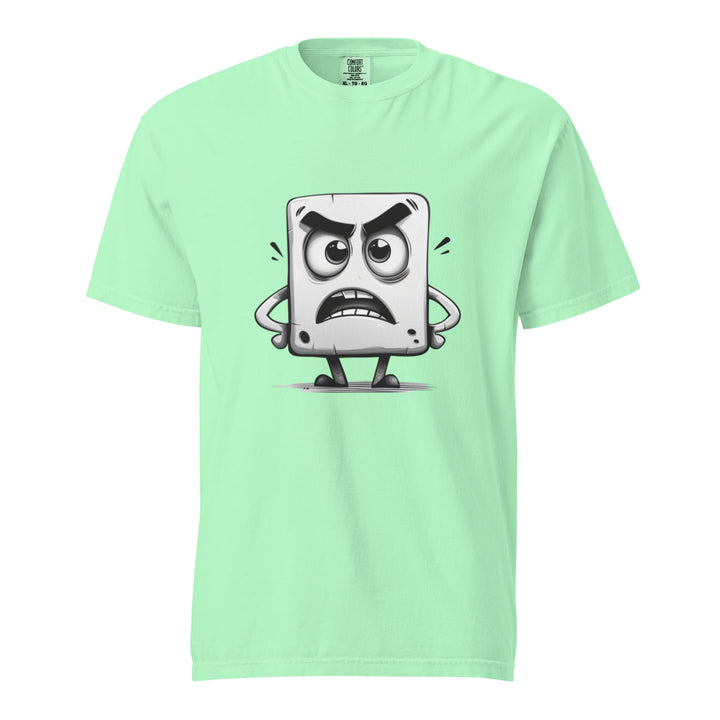 "Over-It-Little-Block" garment-dyed heavyweight t-shirt - Polendo Design Tops &amp; Tees - T-Shirts