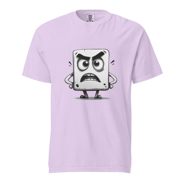 "Over-It-Little-Block" garment-dyed heavyweight t-shirt - Polendo Design Tops &amp; Tees - T-Shirts