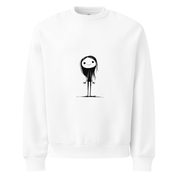 "Happy Girl" heavyweight sweatshirt - Polendo Design Tops/Sweatshirts &amp; Hoodies
