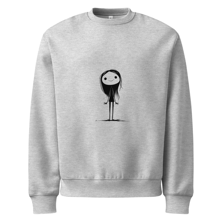 "Happy Girl" heavyweight sweatshirt - Polendo Design Tops/Sweatshirts &amp; Hoodies