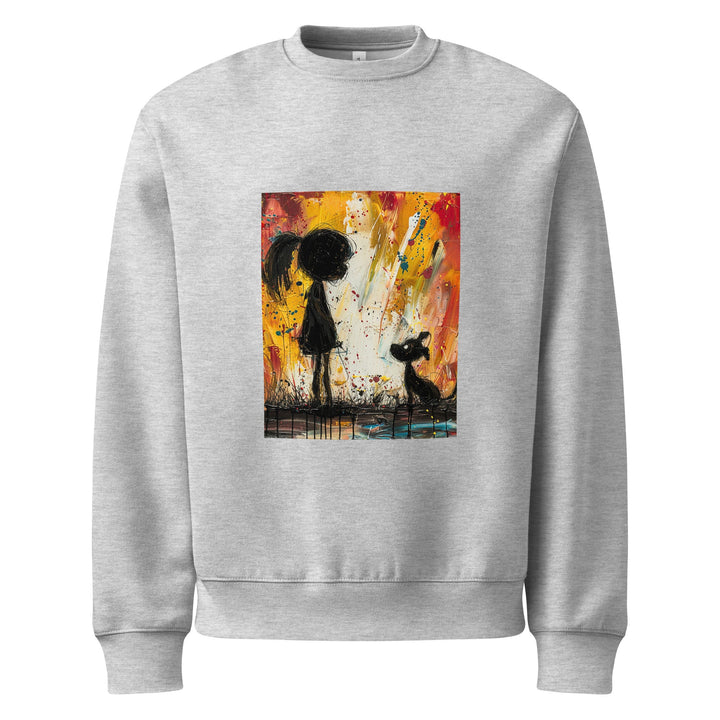 "Vibrant Companions" heavyweight sweatshirt - Polendo Design Tops/Sweatshirts &amp; Hoodies