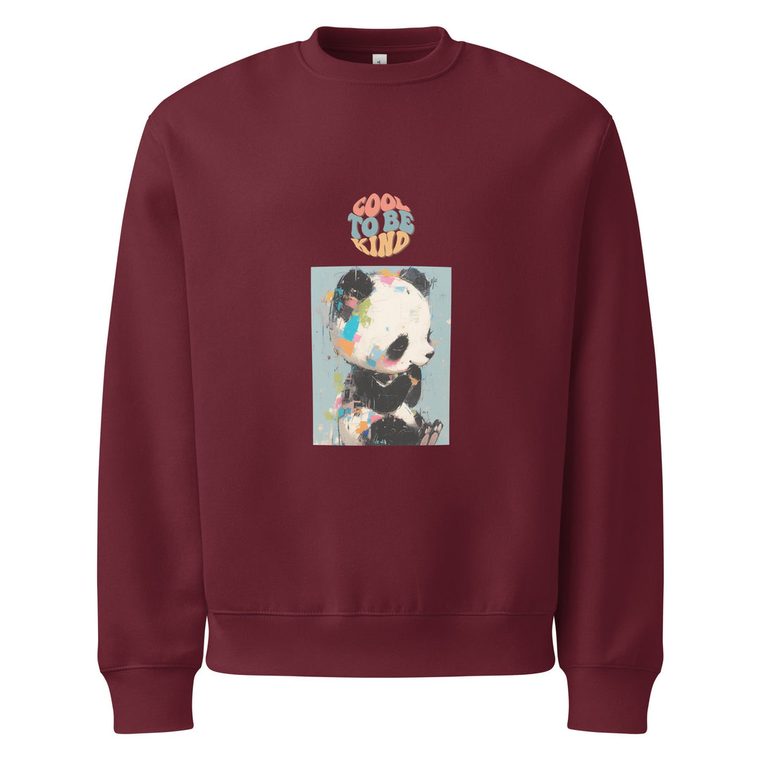"Cool to Be Kind" Heavyweight Sweatshirt - Polendo Design Tops/Sweatshirts &amp; Hoodies