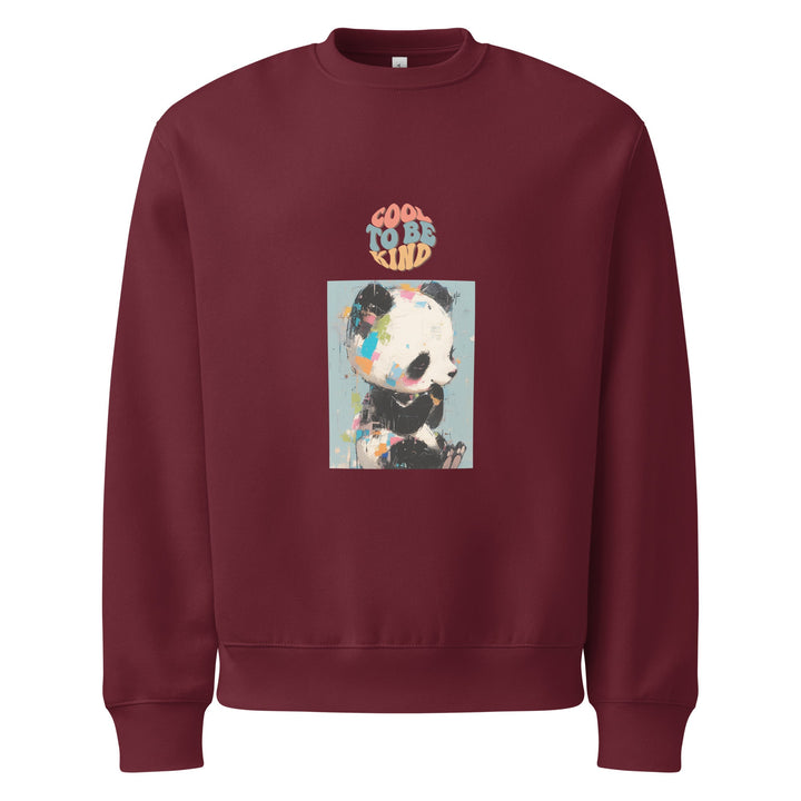 "Cool to Be Kind" Heavyweight Sweatshirt - Polendo Design Tops/Sweatshirts &amp; Hoodies