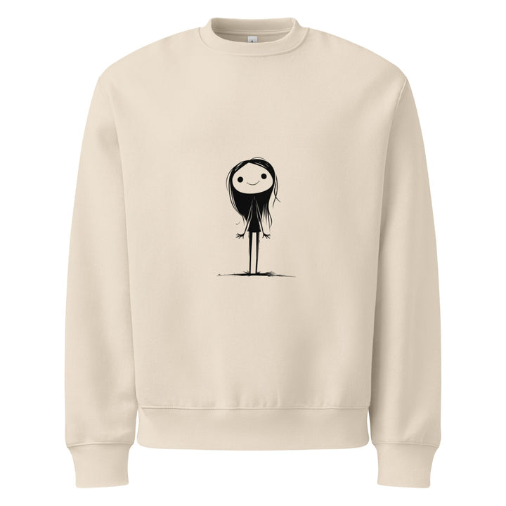 "Happy Girl" heavyweight sweatshirt - Polendo Design Tops/Sweatshirts &amp; Hoodies