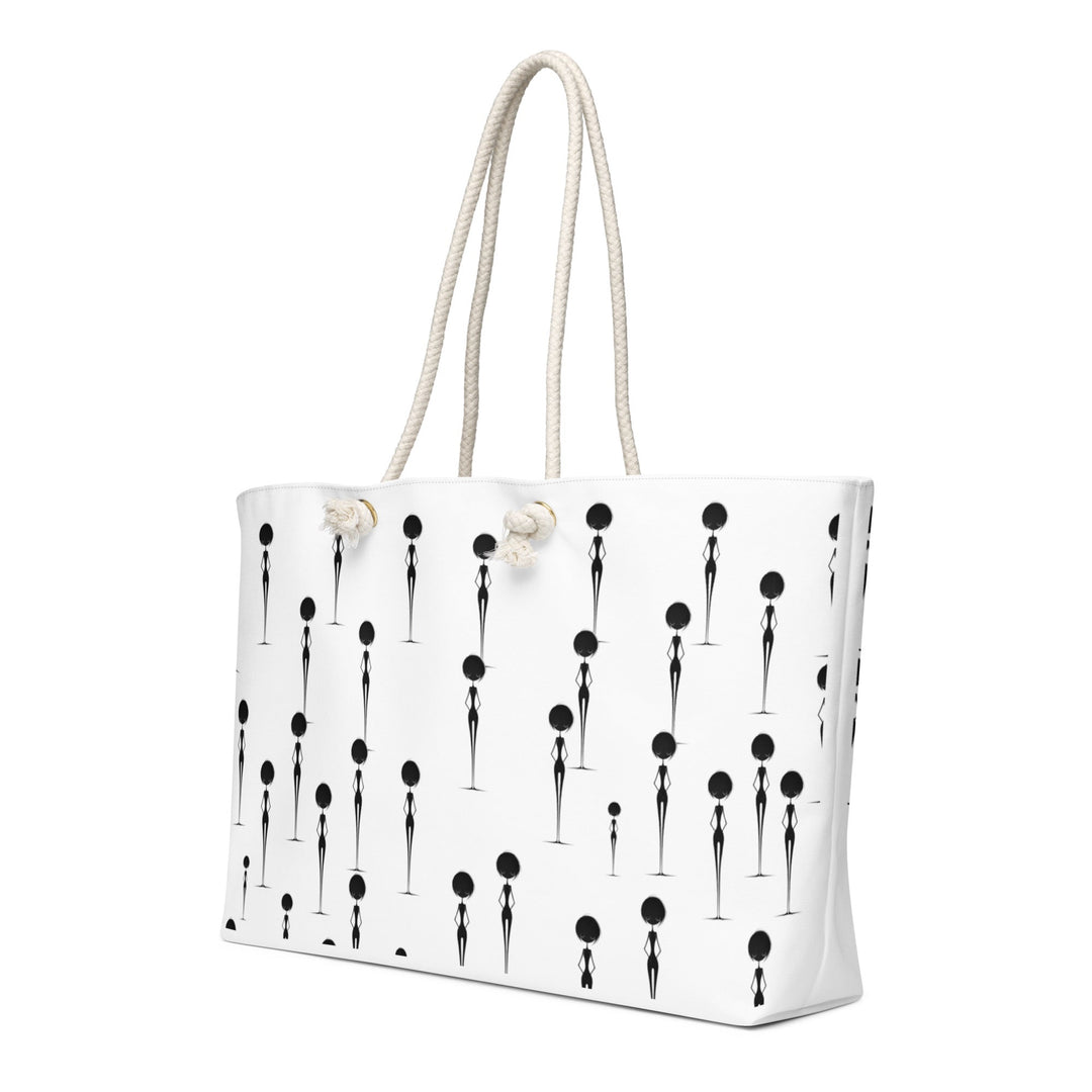In Thought Oversized Weekender Bag for Travel - Polendo Design in thought oversized weekender bag