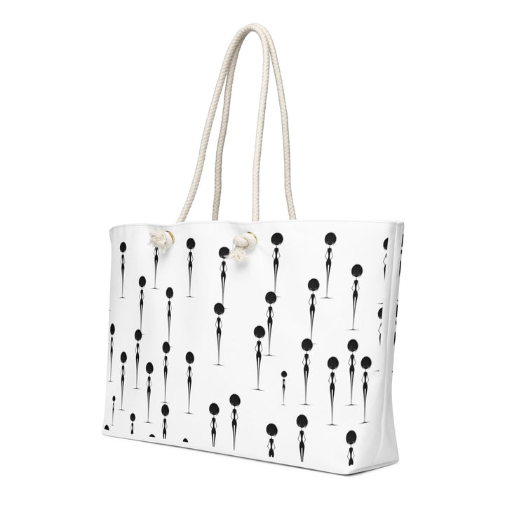In Thought Oversized Weekender Bag for Travel - Polendo Design in thought oversized weekender bag