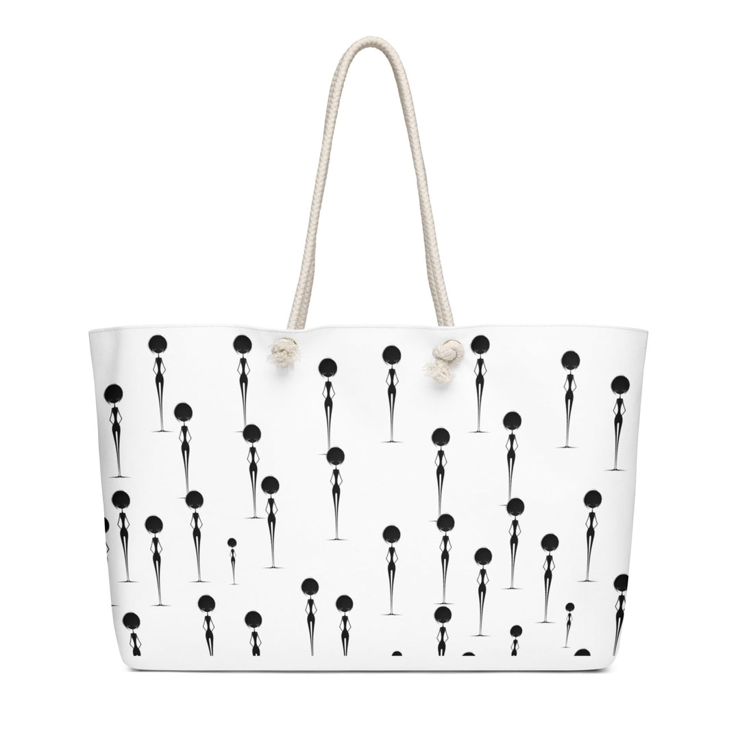 In Thought Oversized Weekender Bag for Travel - Polendo Design in thought oversized weekender bag