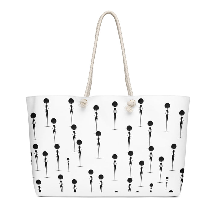In Thought Oversized Weekender Bag for Travel - Polendo Design in thought oversized weekender bag