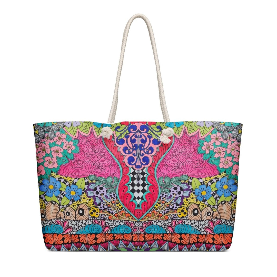 Polendo Mosaic Butterfly Bloom Weekender Bag - Polendo Design Polendo Mosaic Butterfly Bloom Weekender Bag