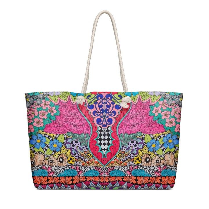 Polendo Mosaic Butterfly Bloom Weekender Bag - Polendo Design Polendo Mosaic Butterfly Bloom Weekender Bag
