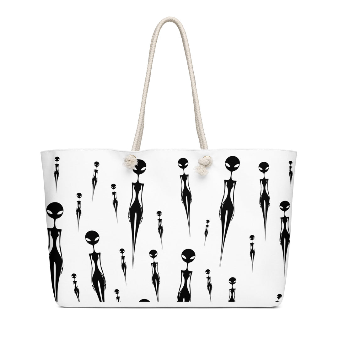 In Thought Oversized Weekender Bag for Travel - Polendo Design in thought oversized weekender bag