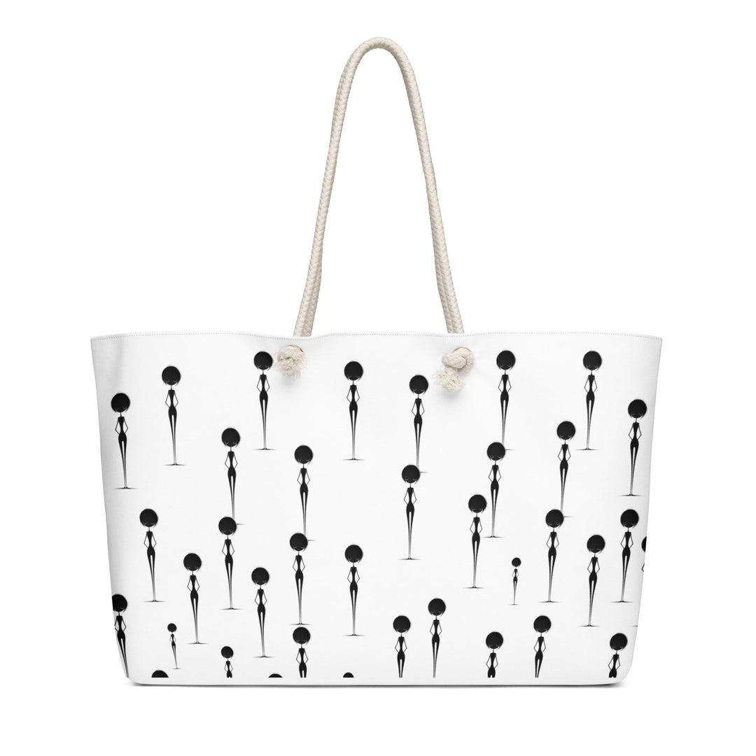 In Thought Oversized Weekender Bag for Travel - Polendo Design in thought oversized weekender bag