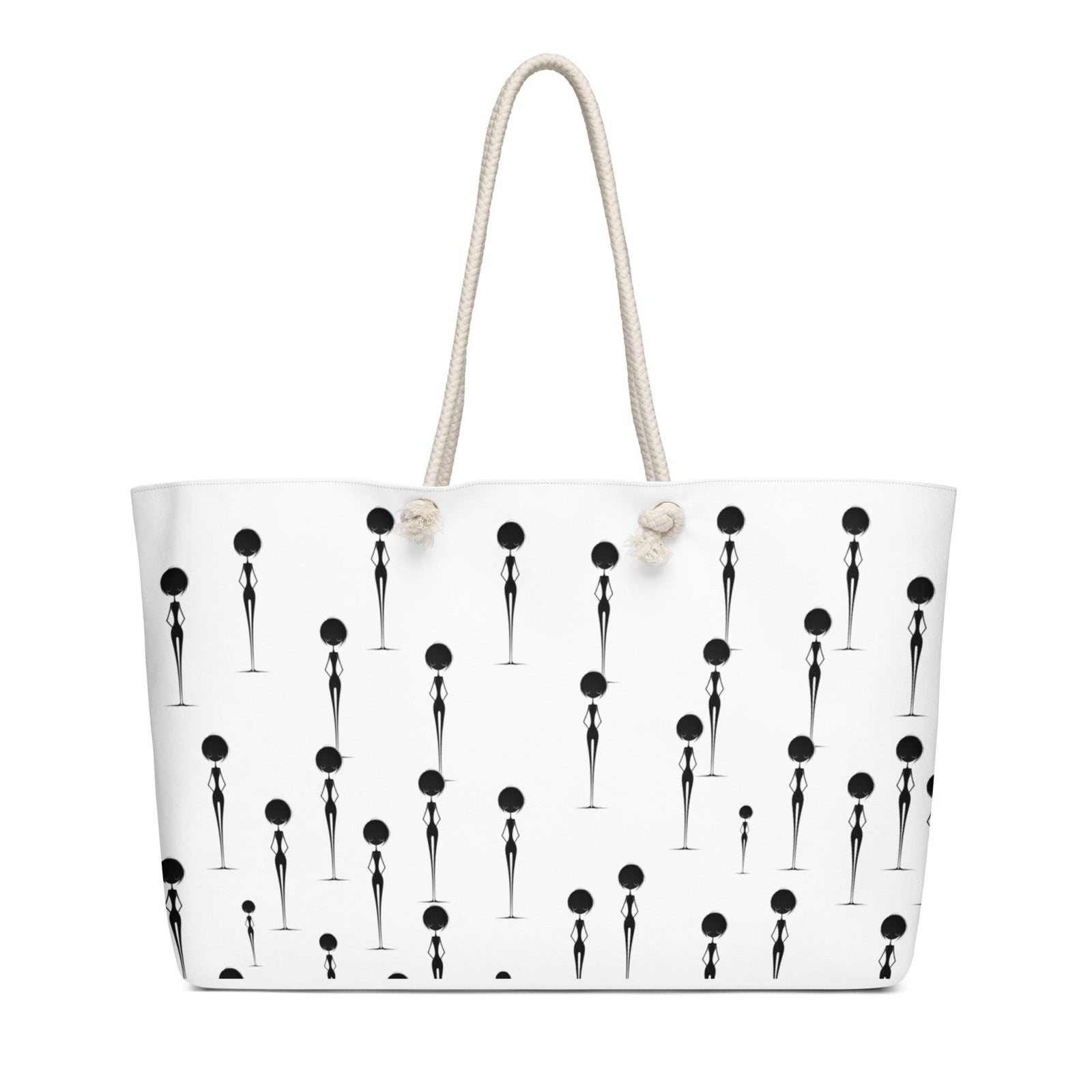 In Thought Oversized Weekender Bag for Travel - Polendo Design in thought oversized weekender bag