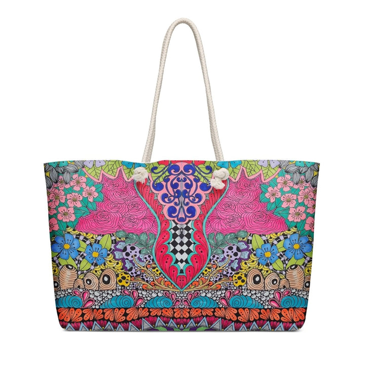 Polendo Mosaic Butterfly Bloom Weekender Bag - Polendo Design Polendo Mosaic Butterfly Bloom Weekender Bag