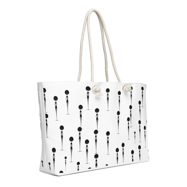 In Thought Oversized Weekender Bag for Travel - Polendo Design in thought oversized weekender bag