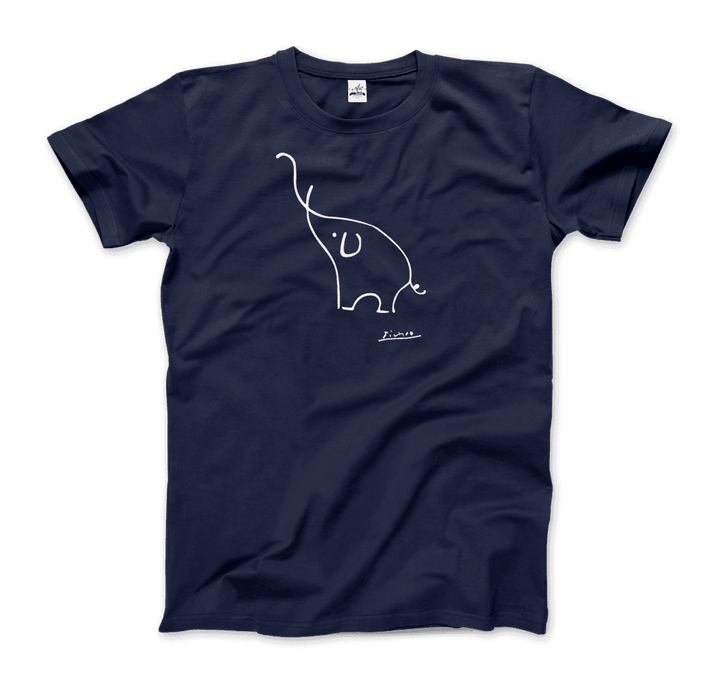 Pablo Picasso Elephant Sketch Artwork T-Shirt
