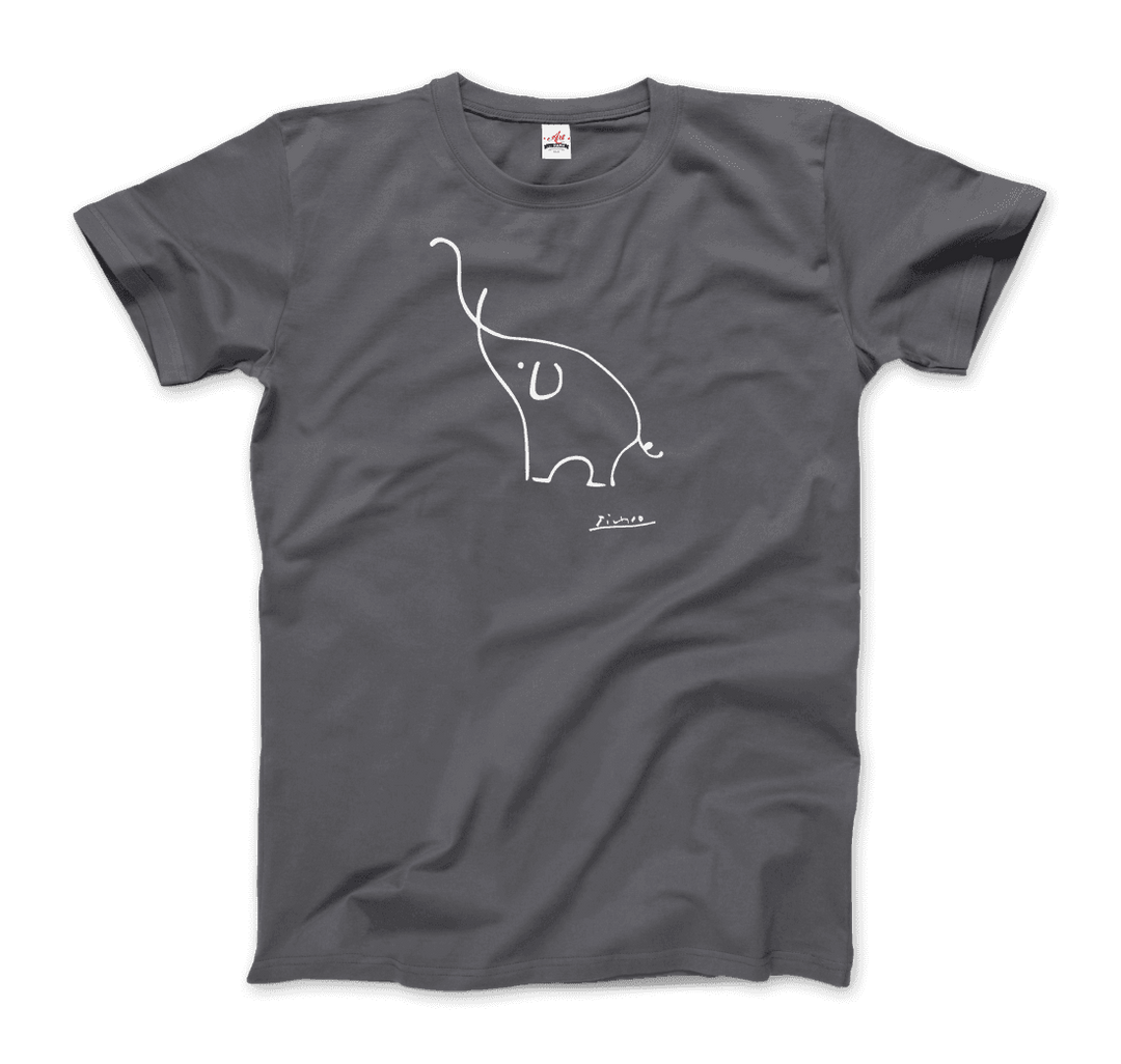 Pablo Picasso Elephant Sketch Artwork T-Shirt
