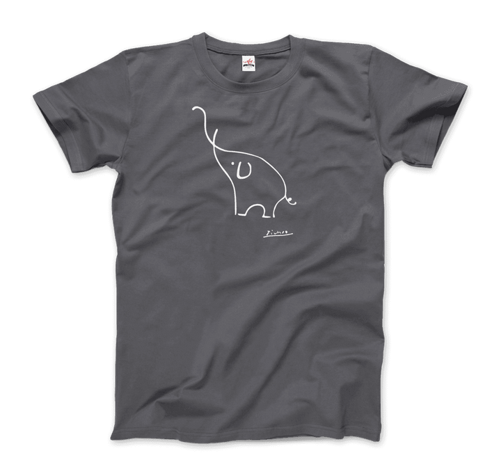 Pablo Picasso Elephant Sketch Artwork T-Shirt