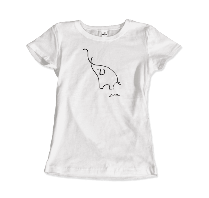 Pablo Picasso Elephant Sketch Artwork T-Shirt
