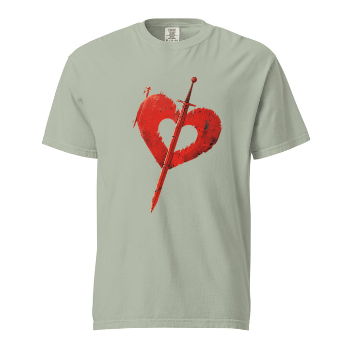 "Pierced-Love" garment-dyed heavyweight t-shirt - Polendo Design Tops &amp; Tees - T-Shirts