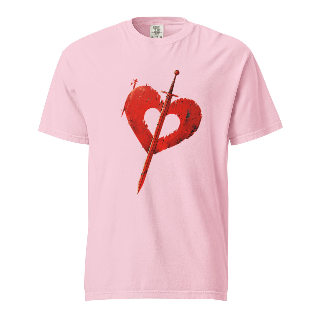 "Pierced-Love" garment-dyed heavyweight t-shirt - Polendo Design Tops &amp; Tees - T-Shirts