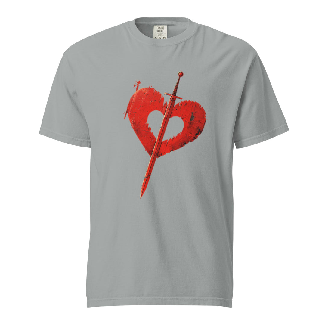 "Pierced-Love" garment-dyed heavyweight t-shirt - Polendo Design Tops &amp; Tees - T-Shirts