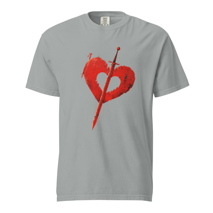 "Pierced-Love" garment-dyed heavyweight t-shirt - Polendo Design Tops &amp; Tees - T-Shirts