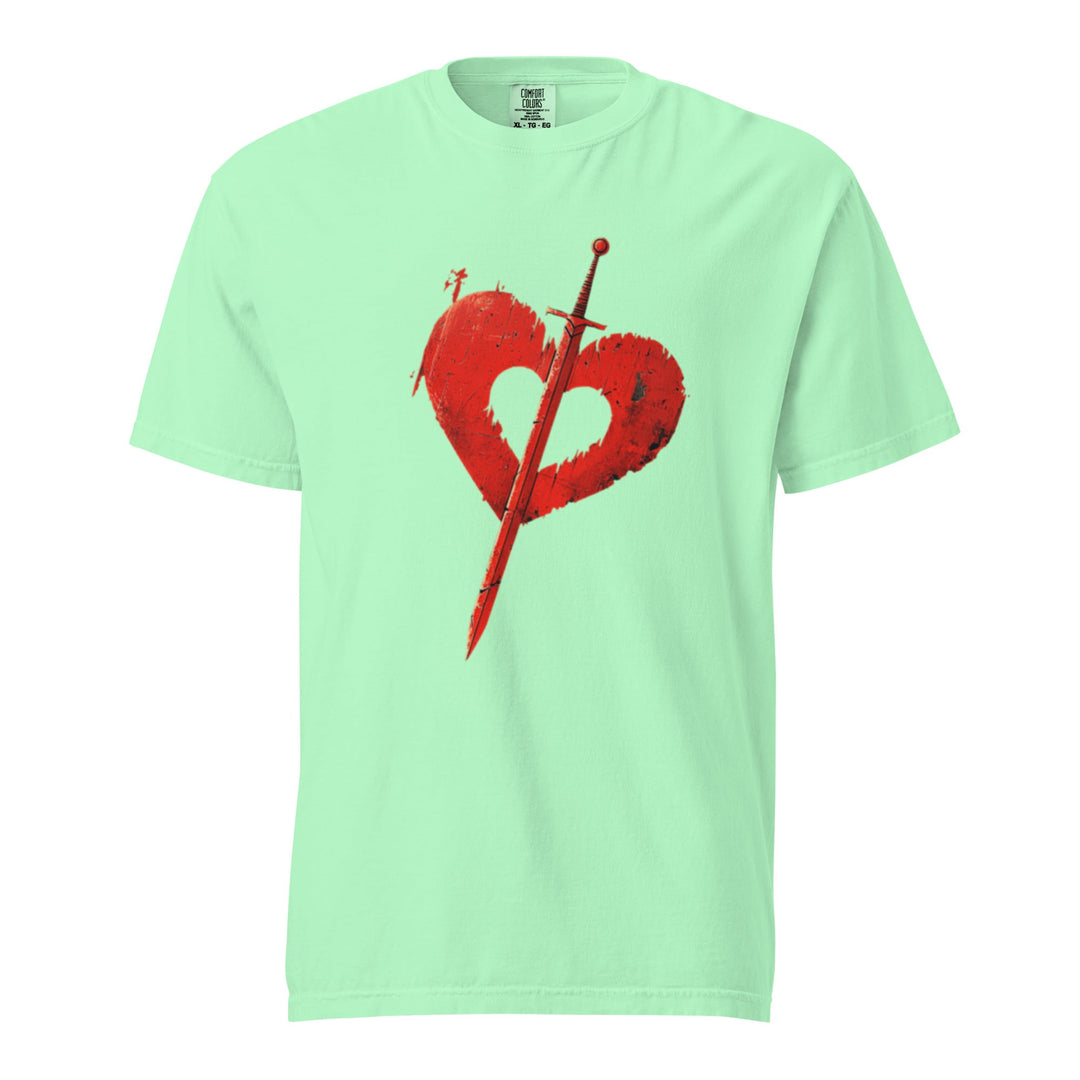 "Pierced-Love" garment-dyed heavyweight t-shirt - Polendo Design Tops &amp; Tees - T-Shirts