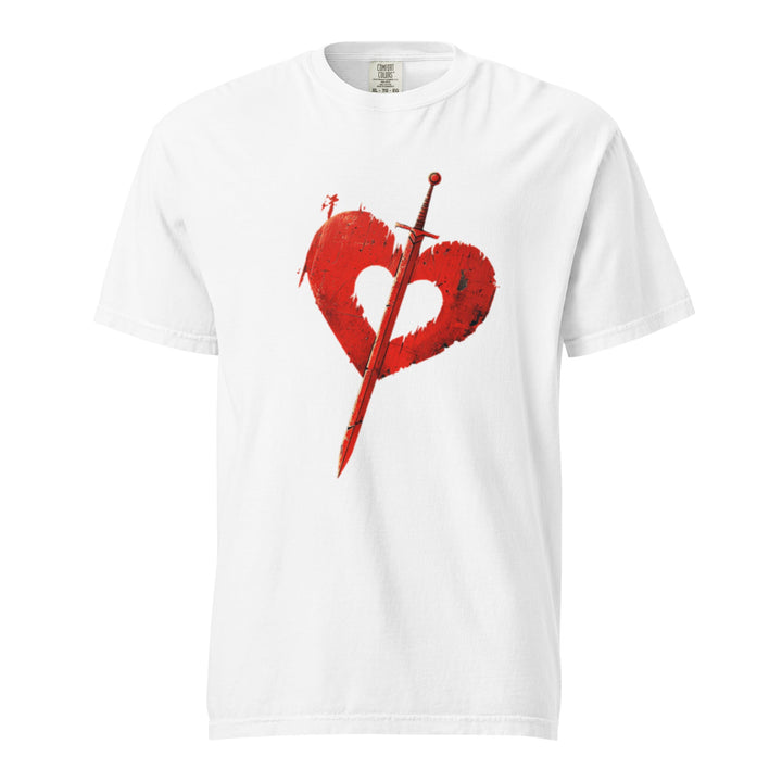 "Pierced-Love" garment-dyed heavyweight t-shirt - Polendo Design Tops &amp; Tees - T-Shirts
